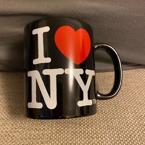 Black I love NY coffee mug I love New York nyc